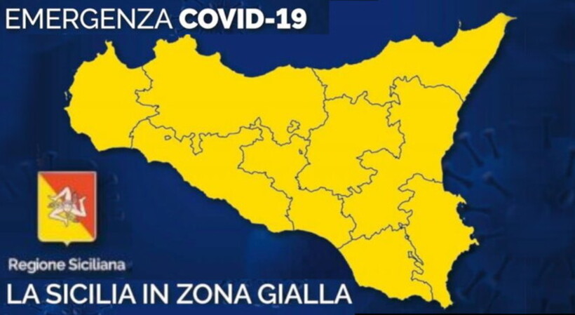 Covid. Da oggi la Sicilia è in zona gialla. Cosa cambia tra nuove regole e restrizioni