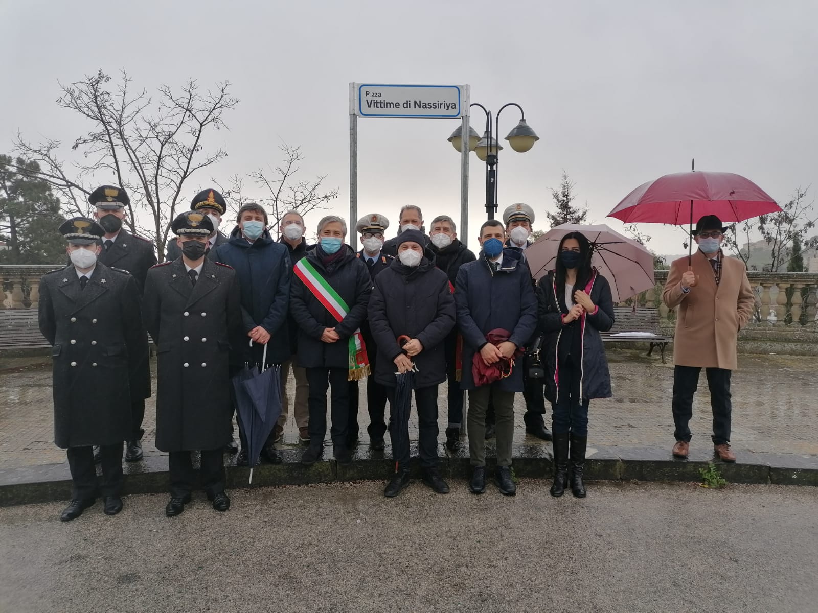 Caltanissetta, inaugurata piazza Nassiriya. Aiello (Lega): “Luogo dedicato alla memoria”