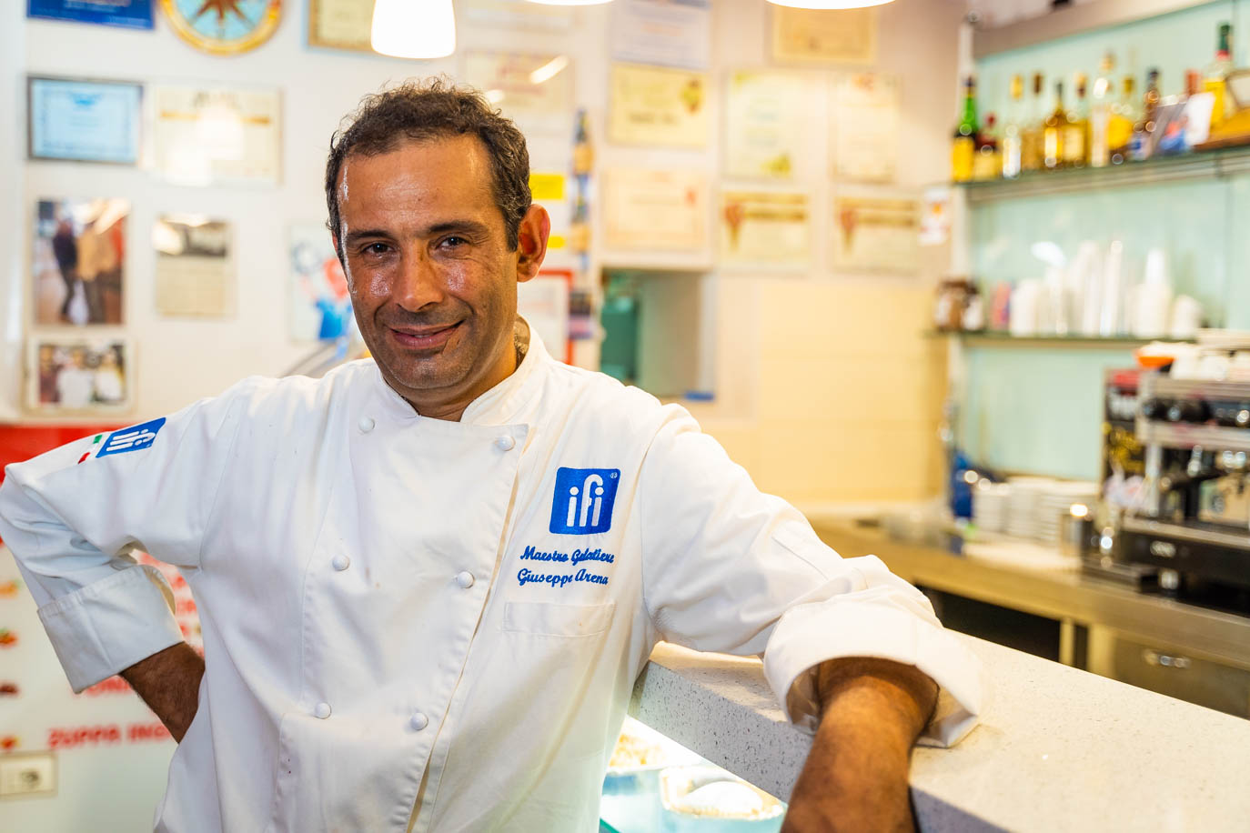 A Casa Sanremo specialità e sapori siciliani del pasticcere messinese Giuseppe Arena