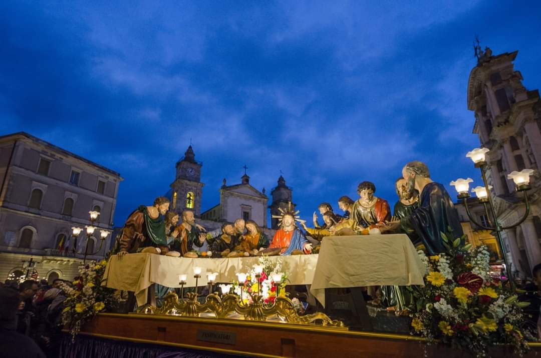 Caltanissetta, la vara “L’Ultima Cena” all’aeroporto Da Vinci di Roma Fiumicino. Lunedì la presentazione del progetto