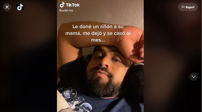 Lo sfogo del tiktoker messicano: dona un rene alla mamma della fidanzata ma lei lo lascia per sposare un altro