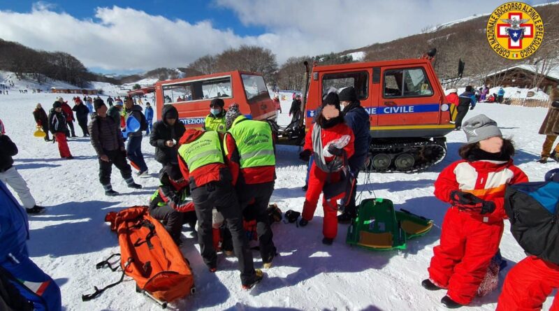 Lieve malore per un bimbo nisseno a Piano di Battaglia. Cinquantenne canicattinese travolta da uno slittino è finita in Ospedale