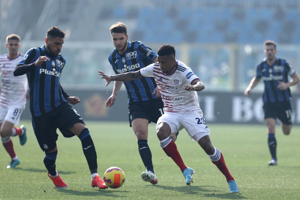 Atalanta ko in casa, 2-1 del Cagliari con doppietta di Gaston Pereiro