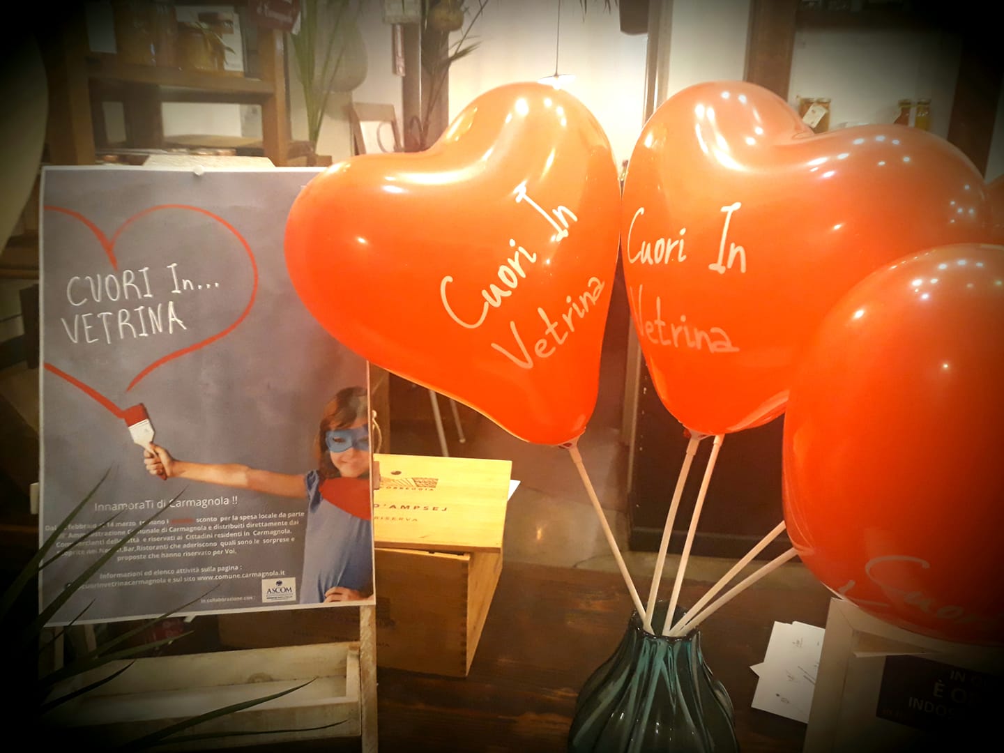 Confcommercio Caltanissetta Enna: per San Valentino parte la compagna “Un Cuore in Vetrina”