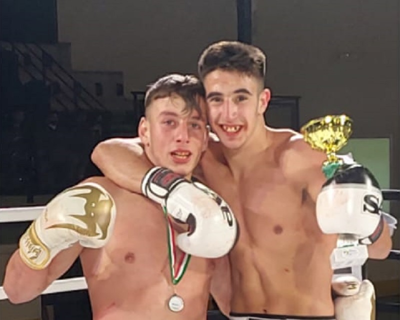 Atleti nisseni della Accademia Dragon Gym sul ring della H24TOP