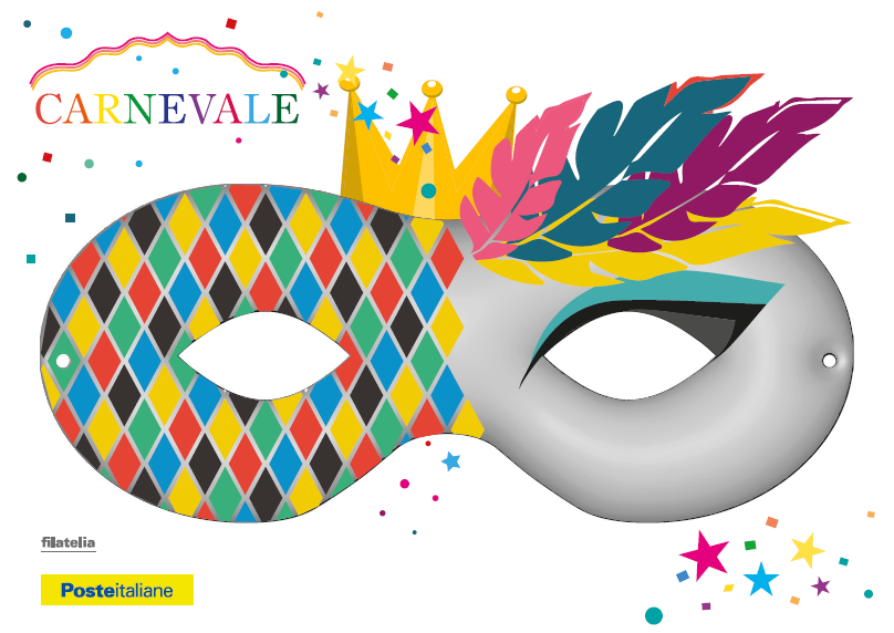 Poste Italiane dedica al Carnevale 2022 tre cartoline filateliche