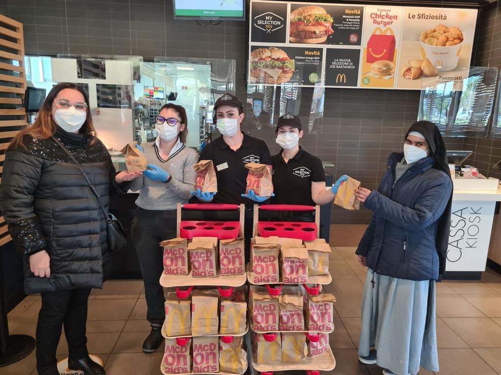 Gela: Banco Alimentare Sicilia e Fondazione Ronald McDonald doneranno 100 pasti caldi a settimana