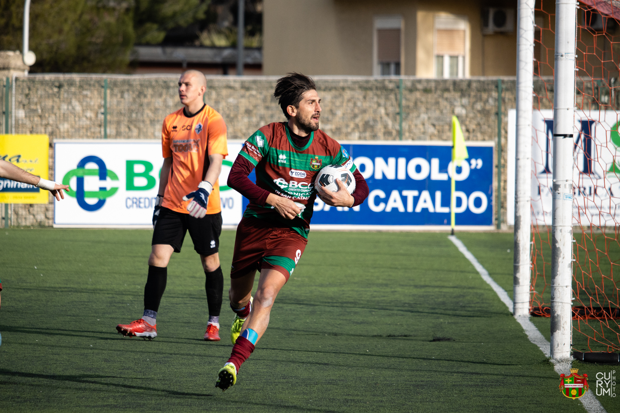 Serie D. La Sancataldese cede in casa 1-2 al Cittanova. Balistreri accorcia le distanze, ma il suo gol non basta