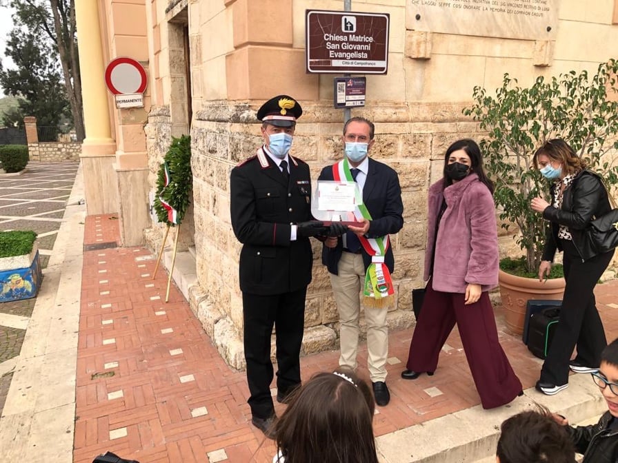 Campofranco. Conferita cittadinanza onoraria al “Milite Ignoto, cittadino della Nazione”