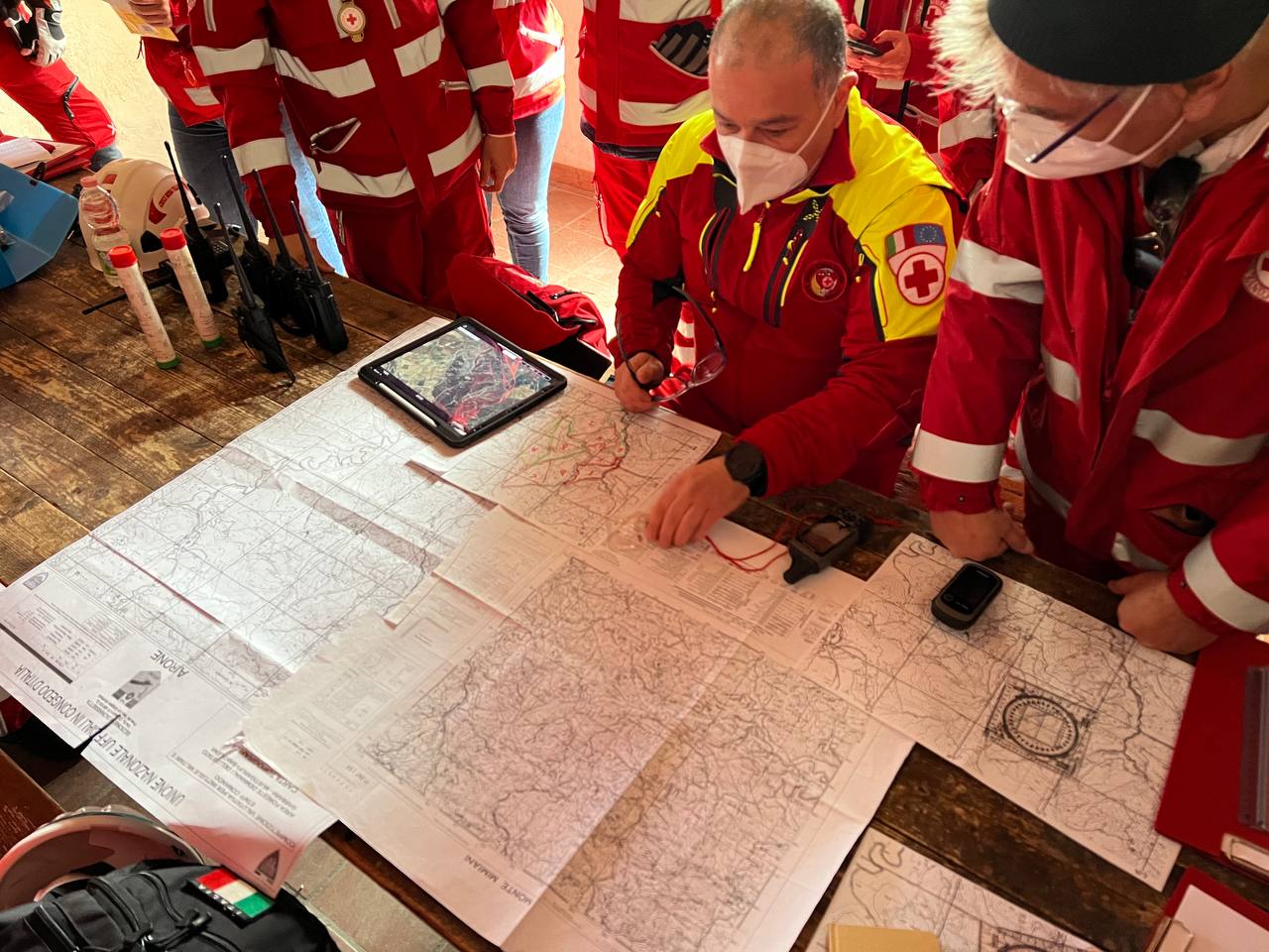 Caltanissetta. Croce Rossa: esercitazione di ricerca e soccorso di una persona scomparsa con l’ausilio del Nucleo Soccorsi con Mezzi e Tecniche Speciali