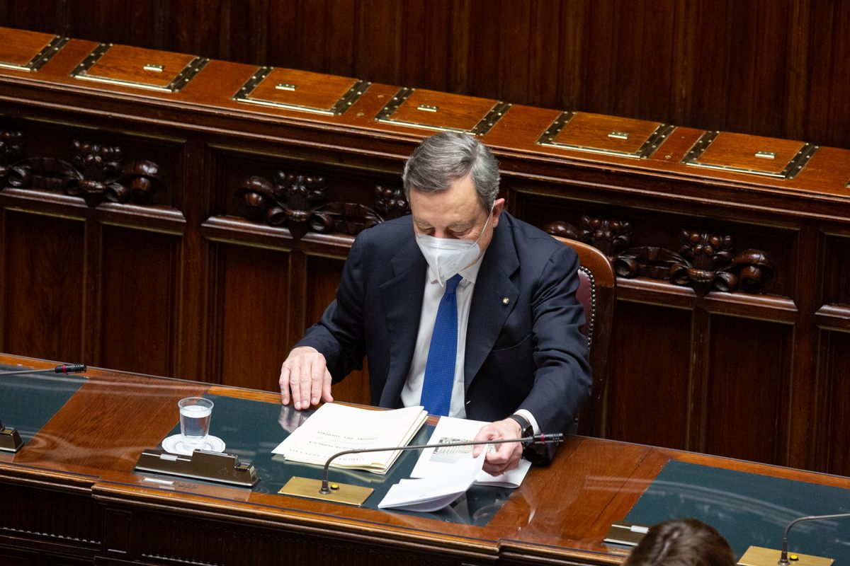 Draghi “L’Italia vuole l’Ucraina nell’Unione Europea”