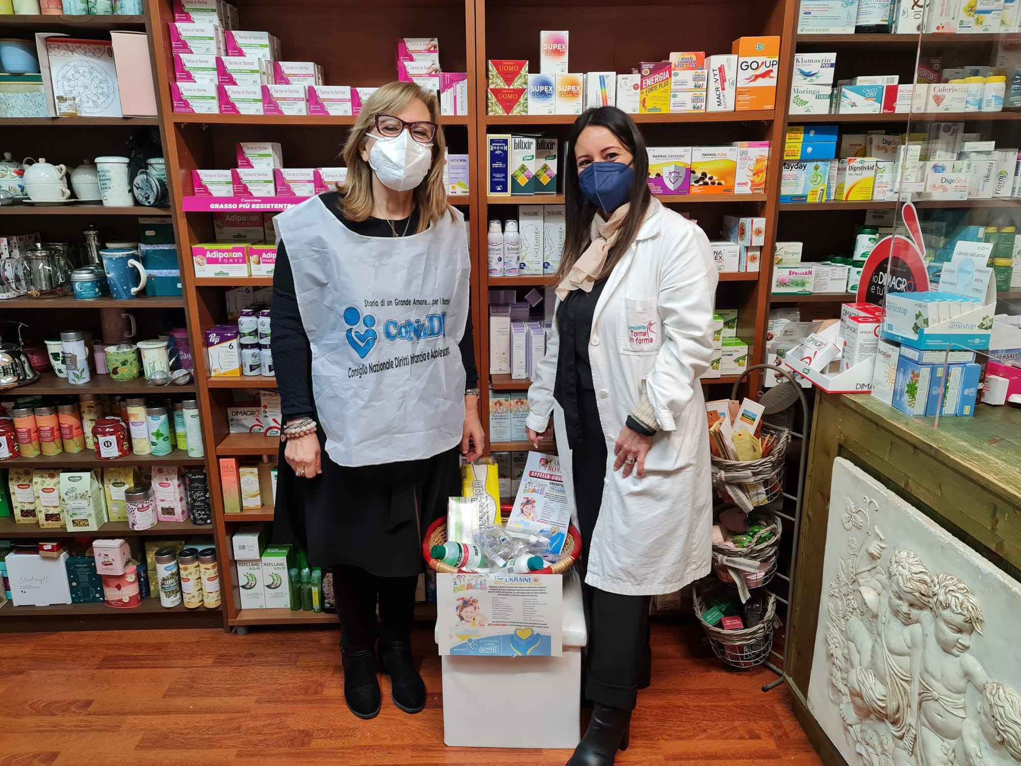 Farmacie e Parafarmacie di San Cataldo hanno aderito alla campagna “Farmaco Sospeso” in aiuto all’Ucraina