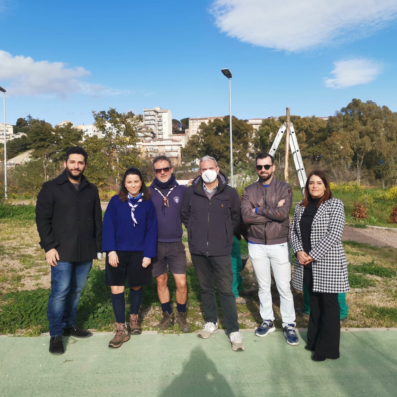 Caltanissetta: piantumati nuovi alberi al Parco della Legalità