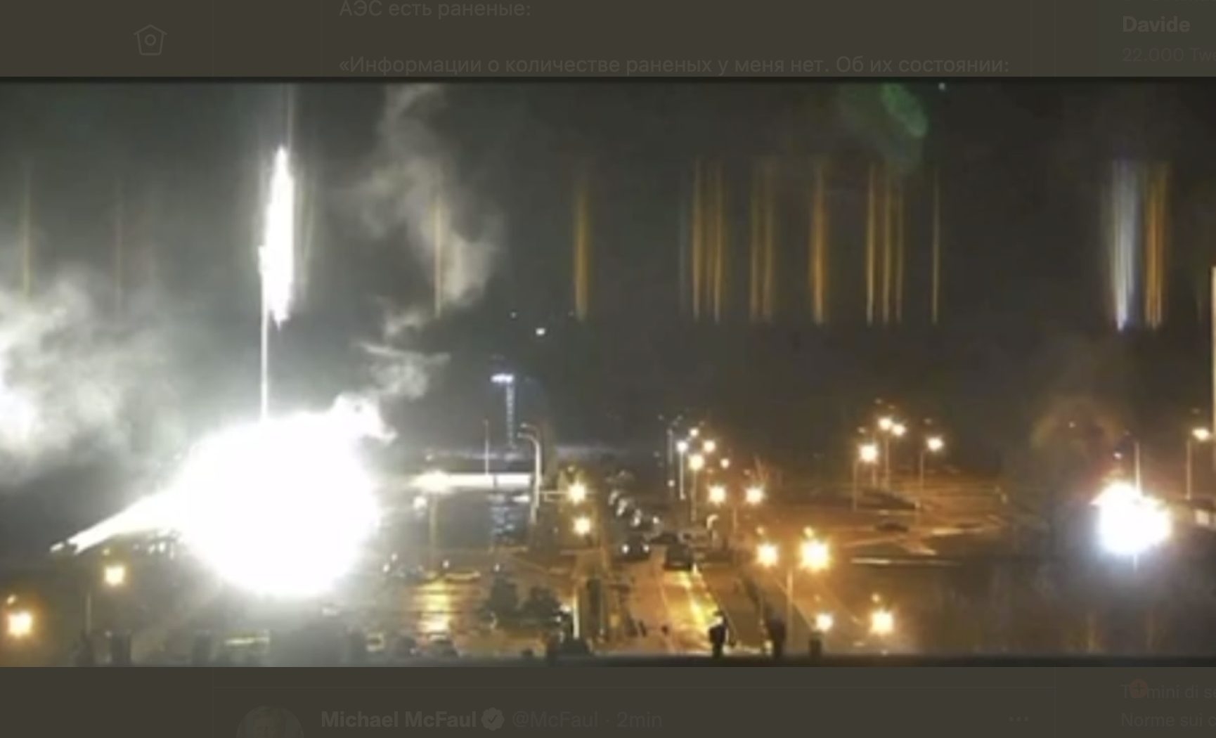 Ucraina: in mano ai russi la centrale nucleare di Zaporozhye