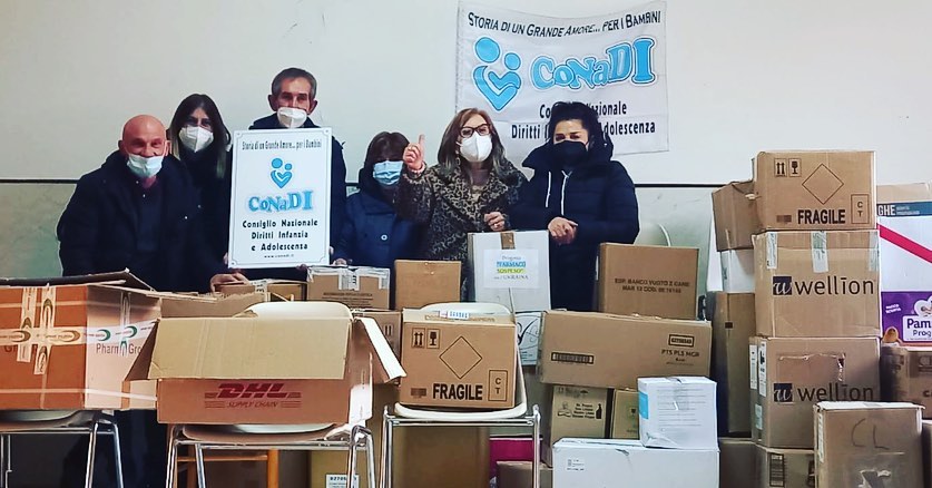 Conadi. Farmaci della provincia di Caltanissetta pronti per essere inviati in Ucraina