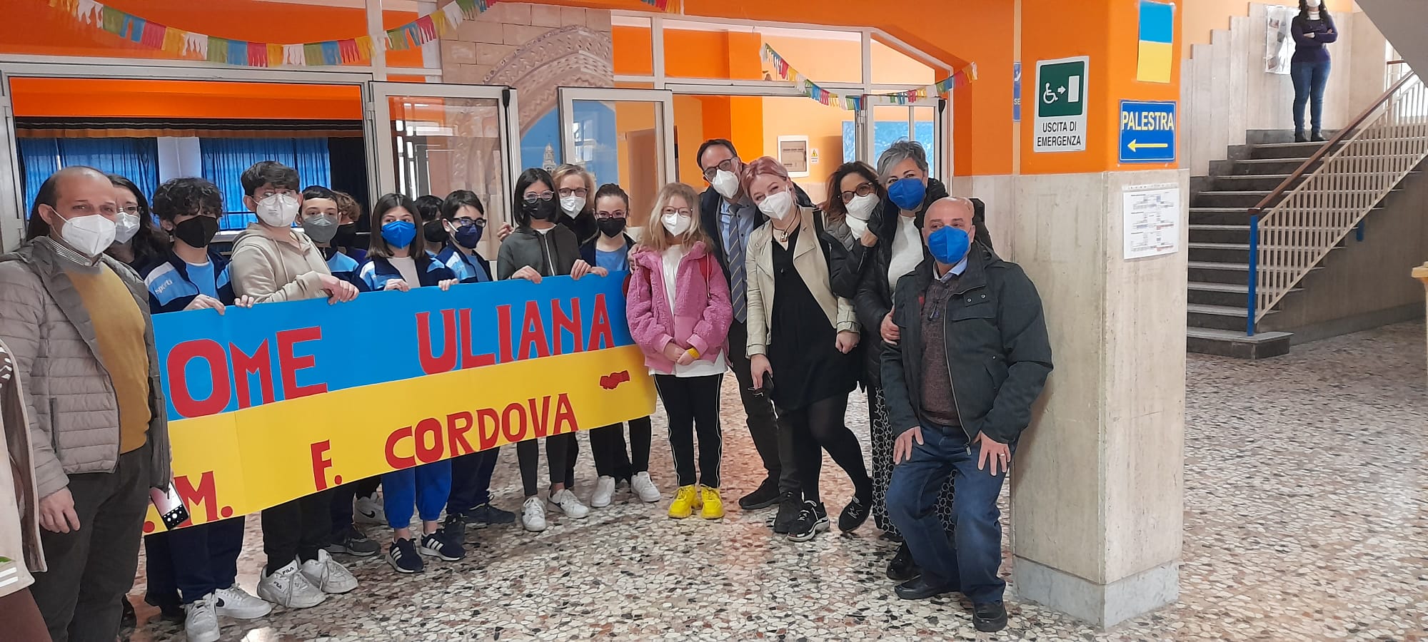 Caltanissetta, solidarietà alla “Don Milani”: raccolta fondi e accoglienza di una studentessa Ucraina