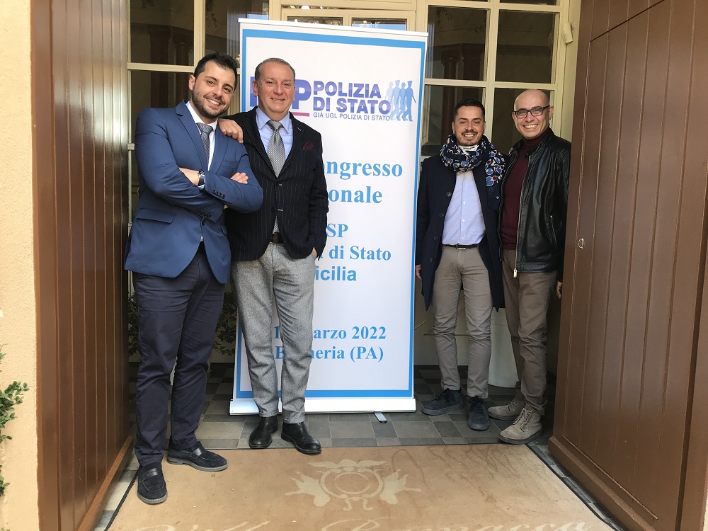 Fsp Polizia di Stato Sicilia: i gelesi Roberto Costanzo e Fabrizio Mondarini eletti nel direttivo