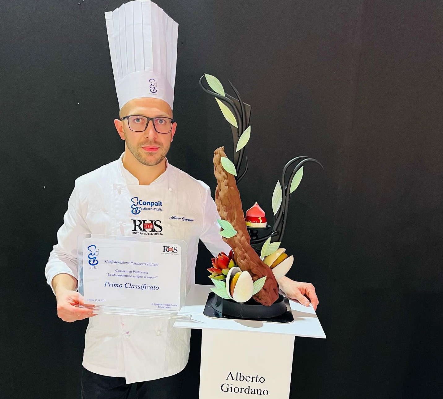 San Cataldo. Il pasticcere Alberto Giordano parteciperà all'”Expo Coffe Break” di Catania