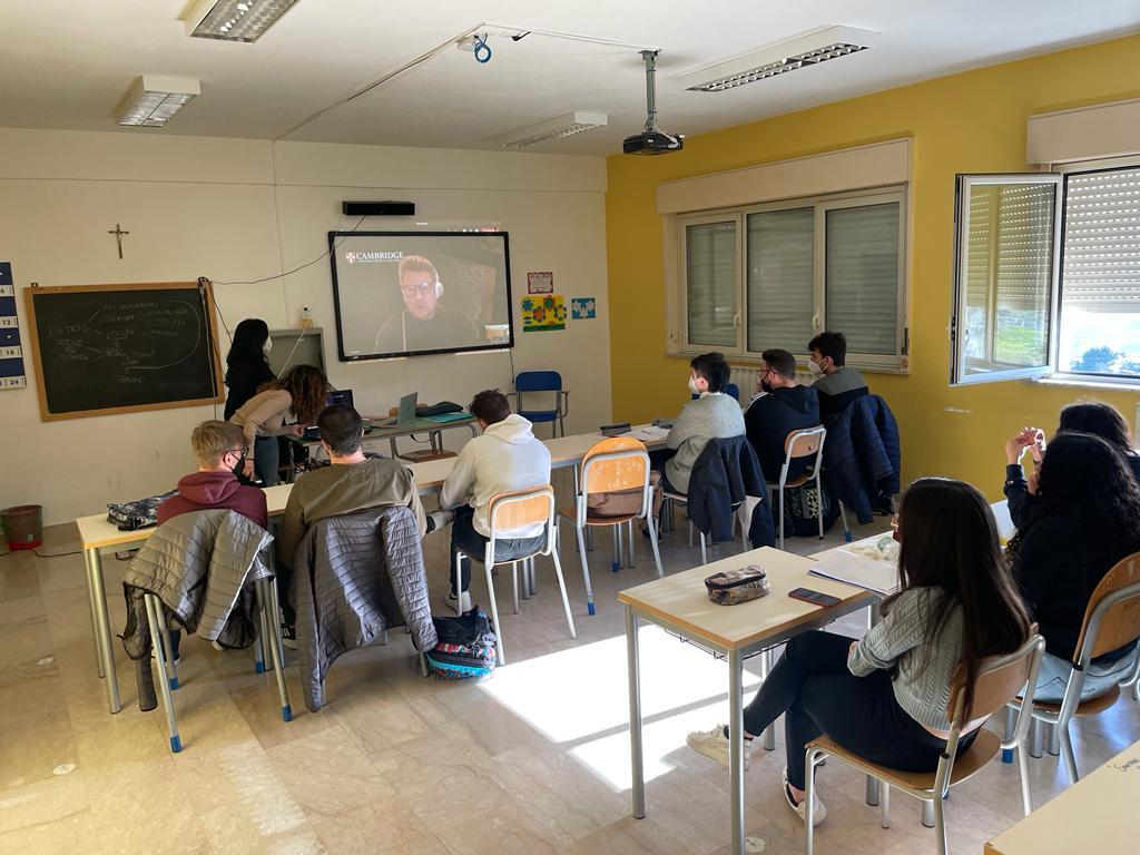 Mussomeli, CAMBRIDGE incontra gli studenti delle classi quinte del “Virgilio”