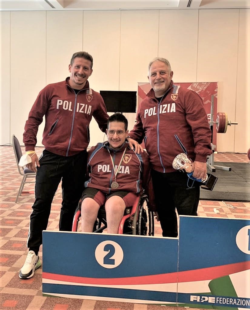 Pesistica Para Powerlifting. Argento per Cristiano Campione (Fiamme Oro Caltanissetta) in Coppa Italia