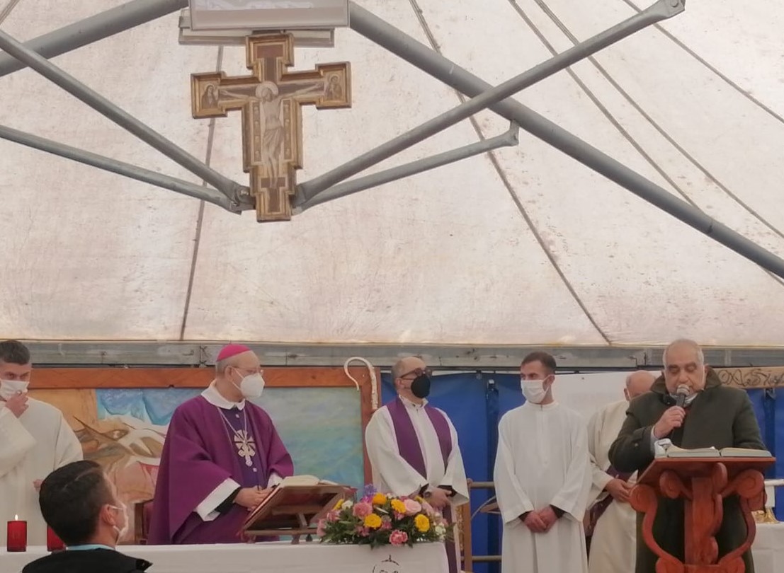 Caltanissetta, vescovo Russotto visita Terra Promessa: “vincere insieme la guerra della vita”