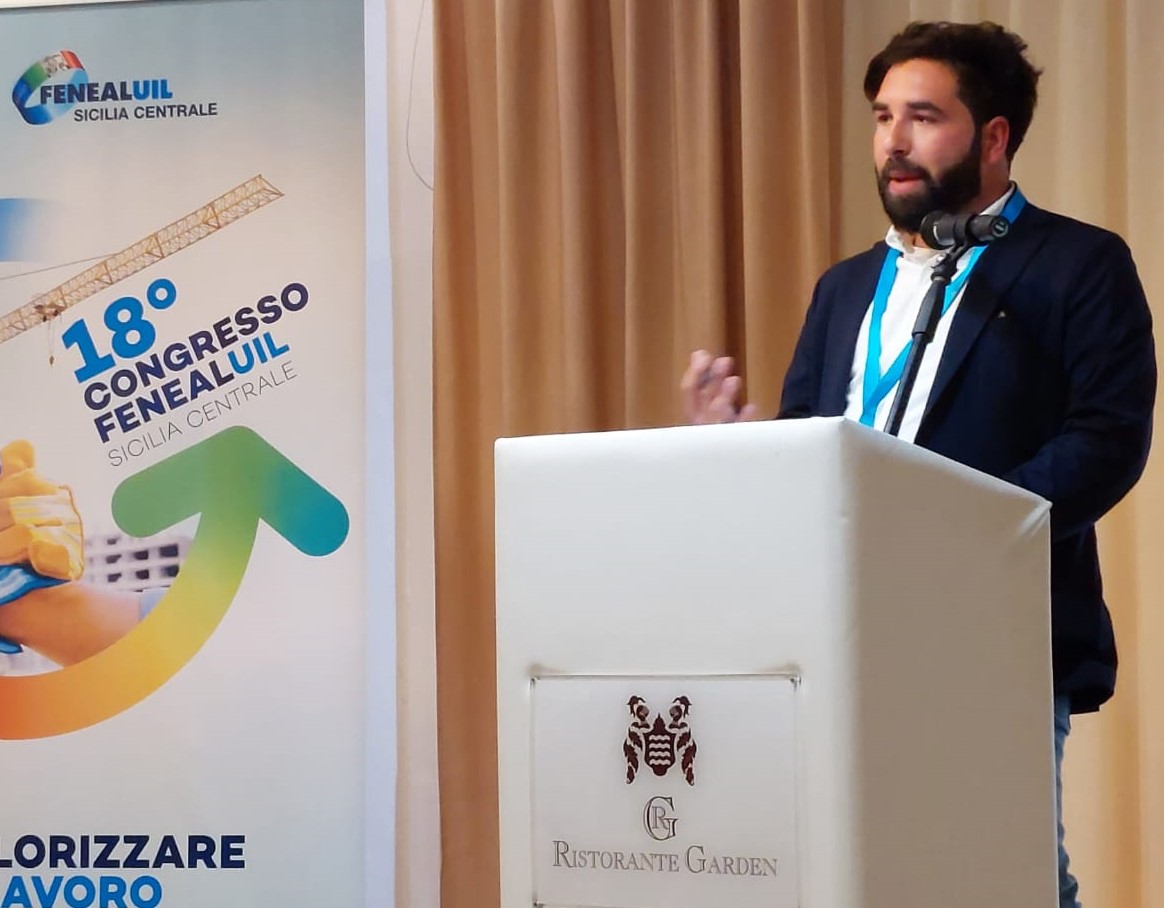 Francesco Mudaro è il nuovo segretario generale della FenealUil Sicilia Centrale