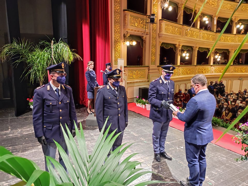 Caltanissetta,  Polizia: 170° Anniversario della fondazione al Teatro Margherita