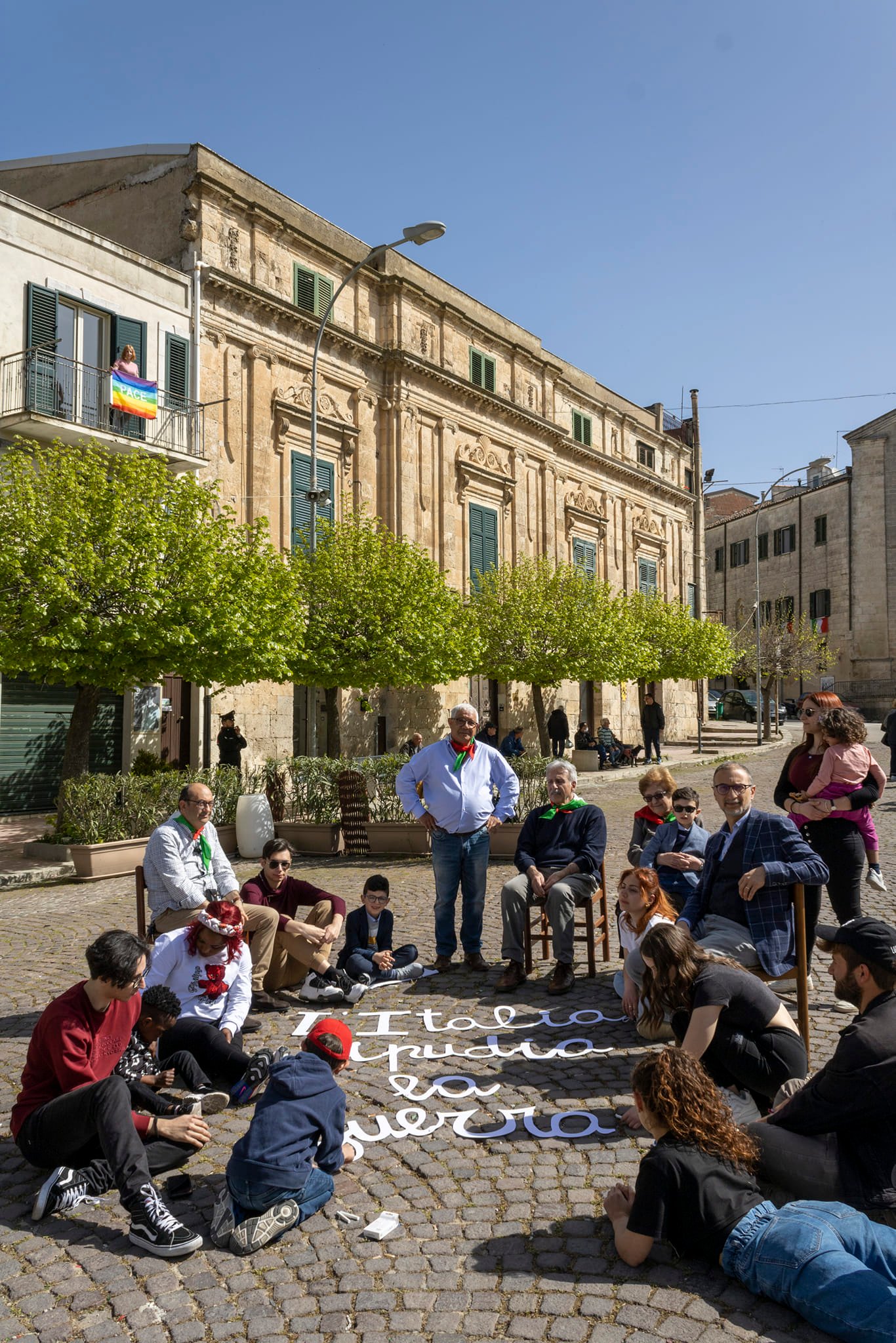 Il 25 Aprile nell’iniziativa dell’ANPI di Mussomeli: ”L’Italia ripudia la guerra”
