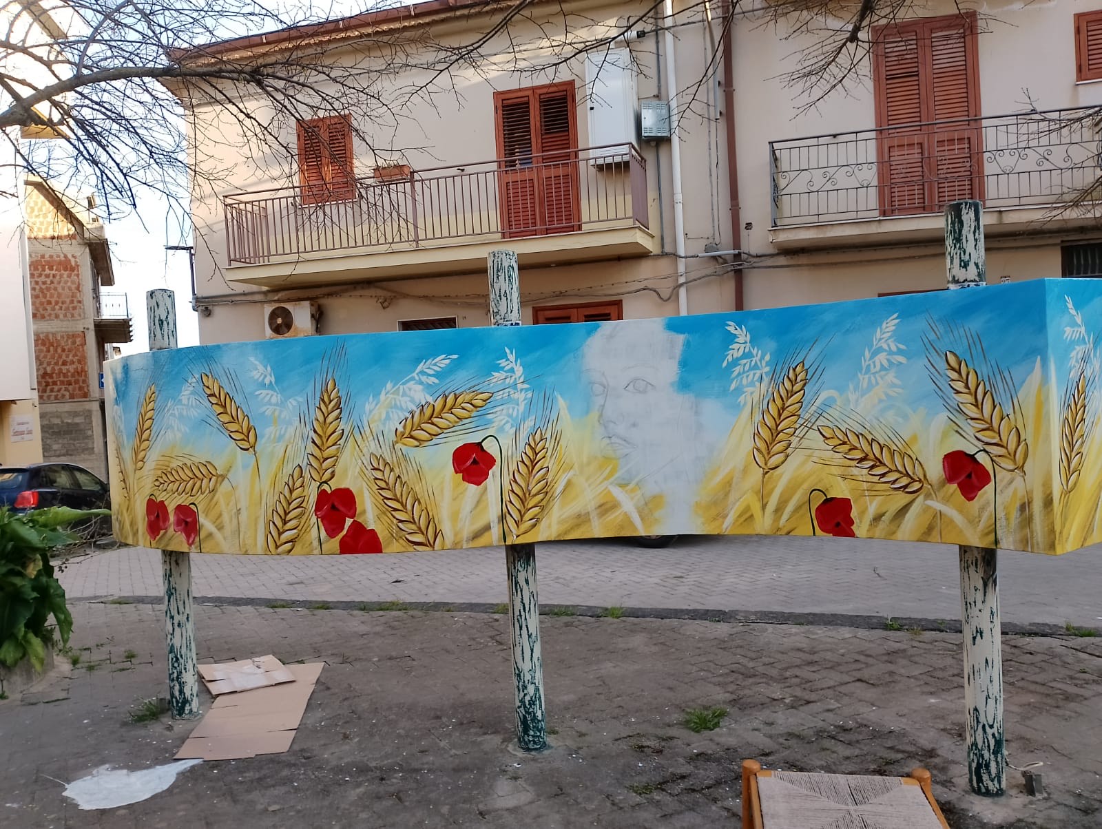 L’Amministrazione Bancheri continua a promuovere l’arte come elemento di riqualificazione urbana.
