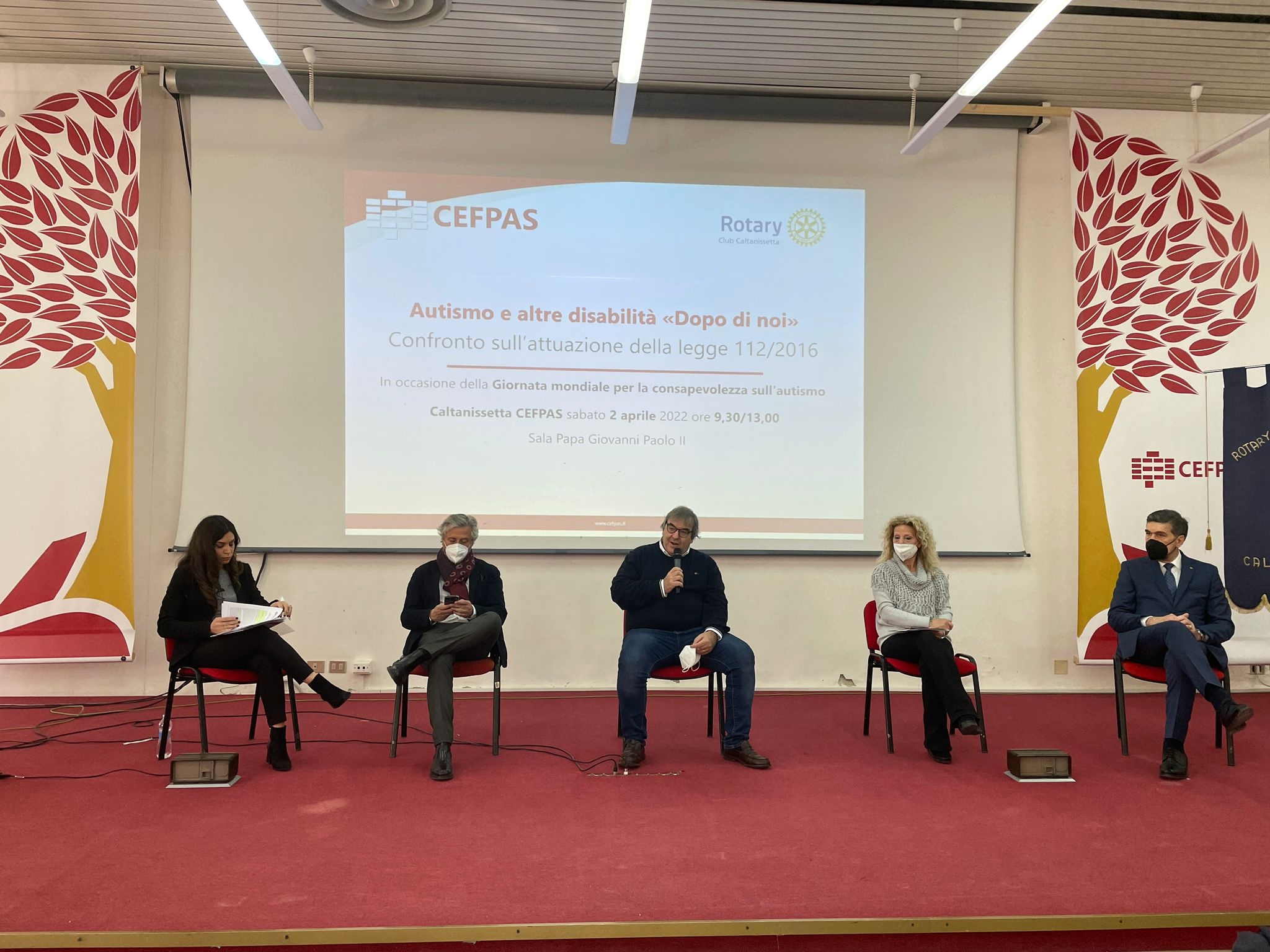 Caltanissetta. Disabilità, al CEFPAS confronto con il Rotary Club sulla legge ‘Dopo di Noi’. Il Direttore Sanfilippo: “assistenza dei fragili grazie a personale qualificato anche dopo morte dei familiari”