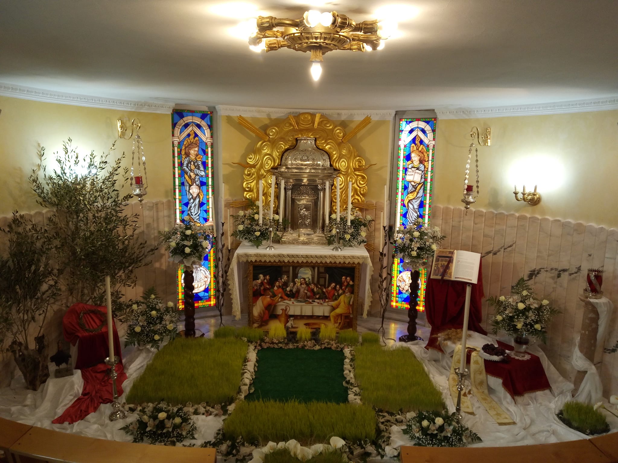 Mussomeli, preparazione e celebrazione della settimana Santa alla “Trasfigurazione” e a “Cristo Re”