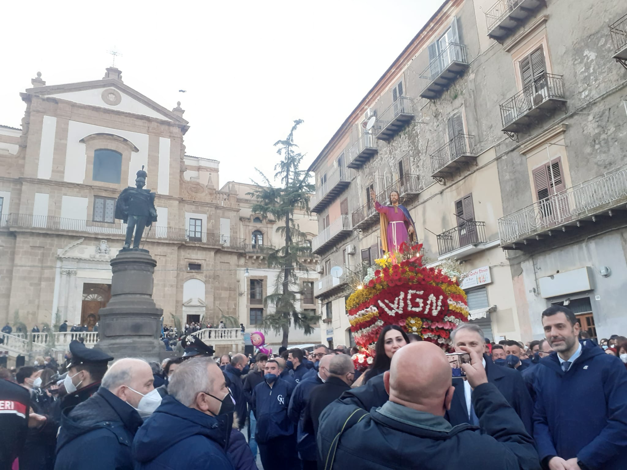 Caltanissetta, Settimana Santa: processione del Gesù Nazareno vissuta nel silenzio e nella preghiera