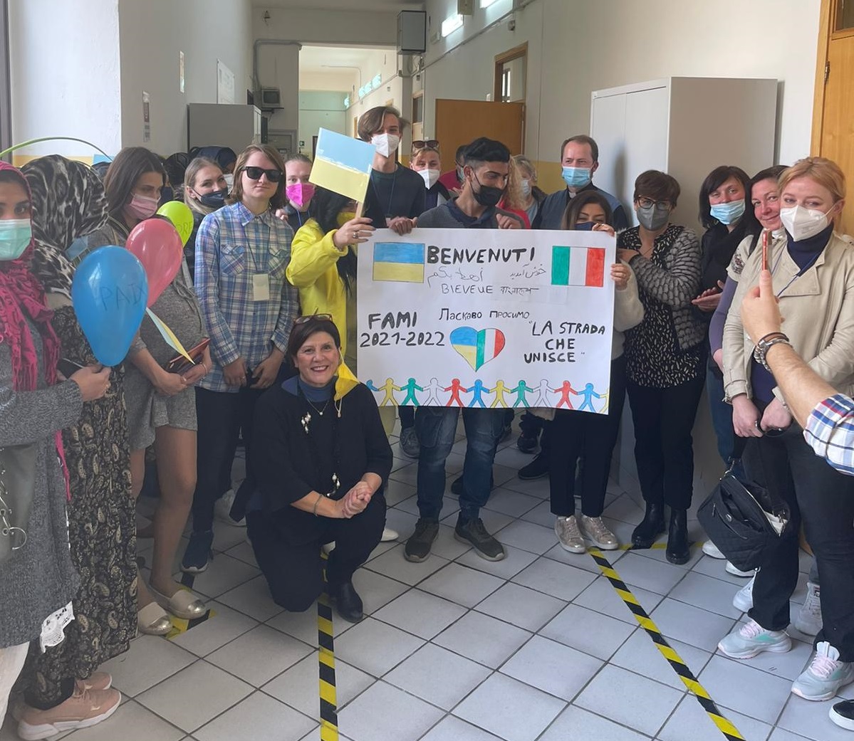Caltanissetta, CPIA accoglie i profughi ucraini con uova di Pasqua e un progetto per l’inclusione e la formazione