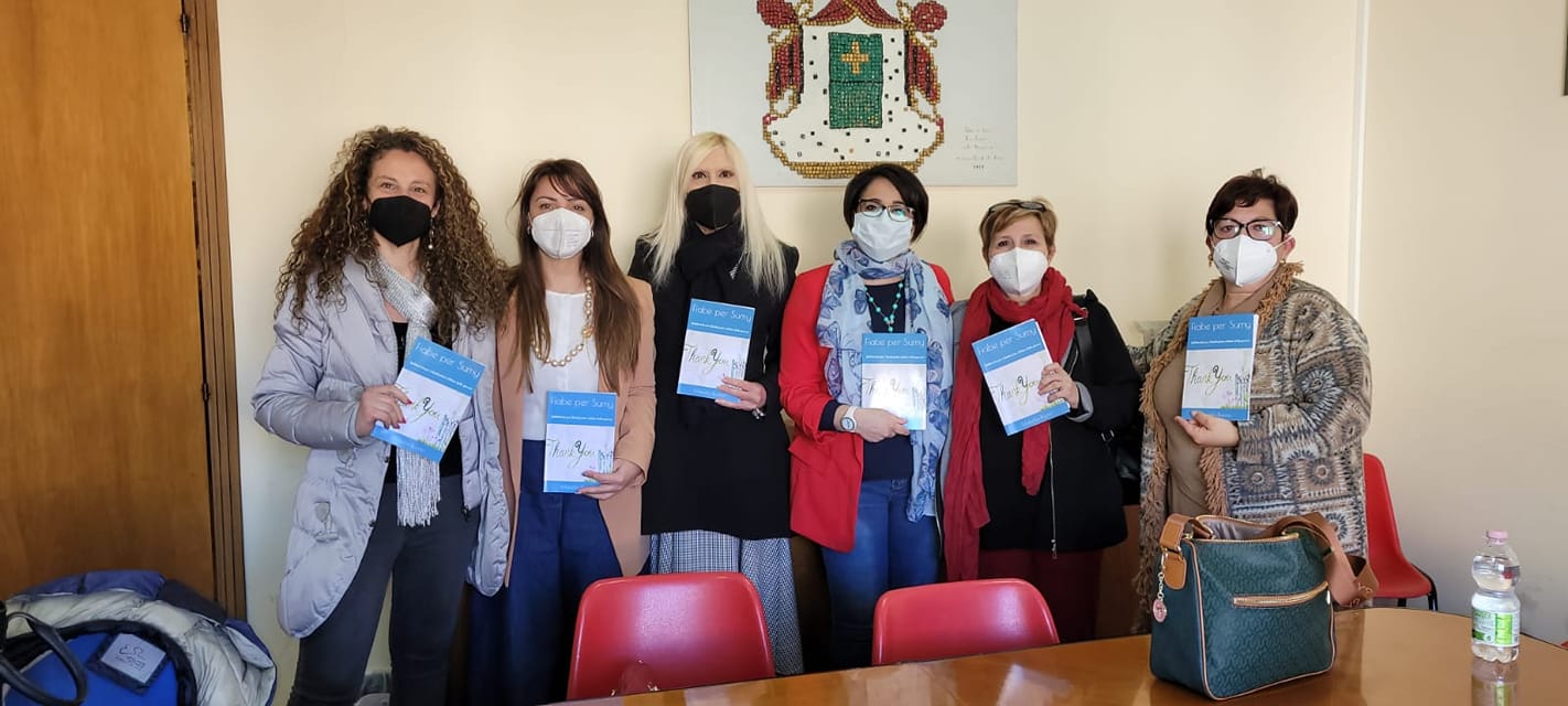 San Cataldo. Fervono i lavori per la Festa del Libro. Tra i protagonisti ci sarà anche “Fiabe per Sumy” di Mariella Buono