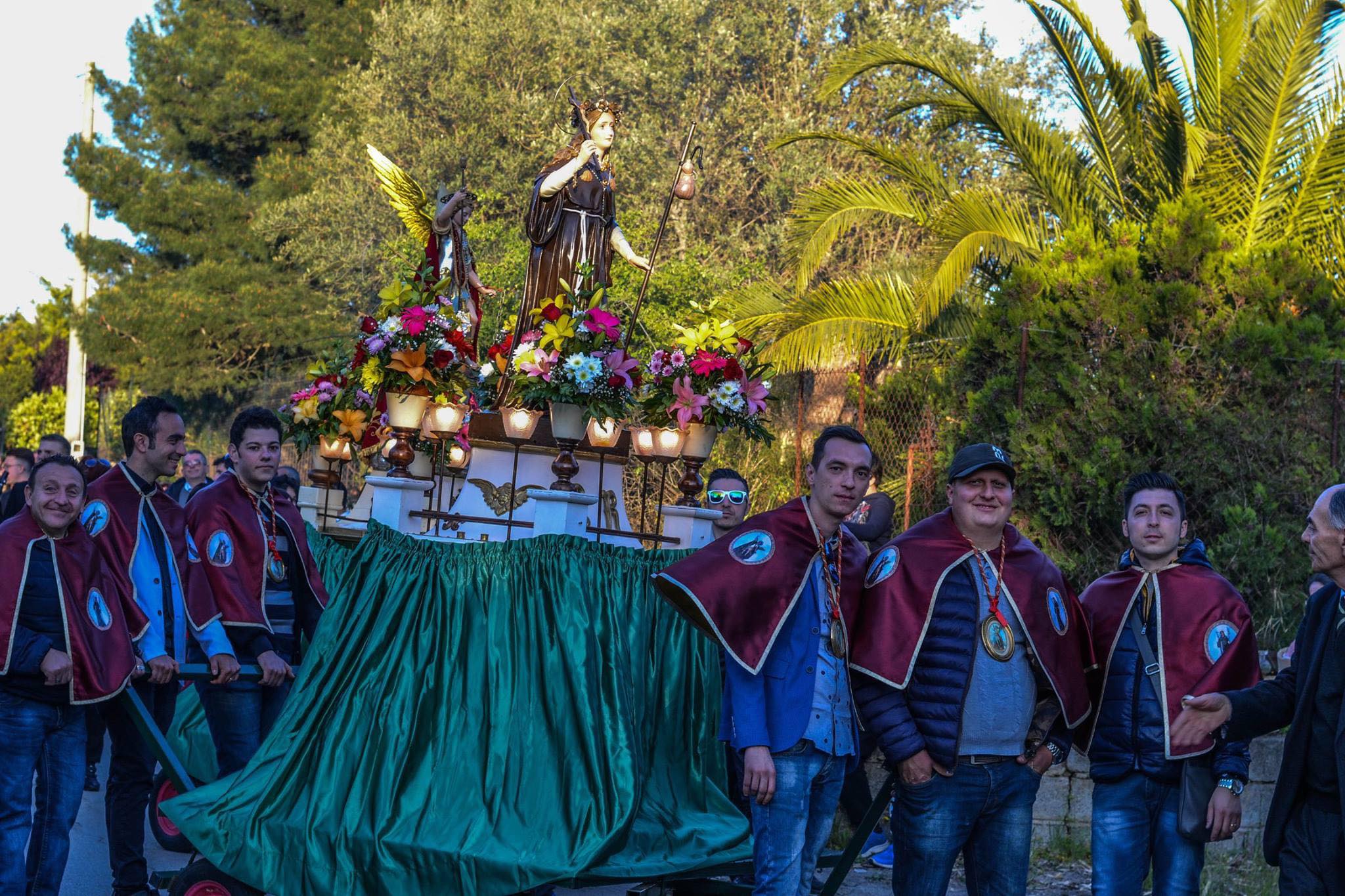 Caltanissetta, weekend di festa in Contrada Niscima: giochi all’aperto e una processione per San Michele e Santa Rosalia