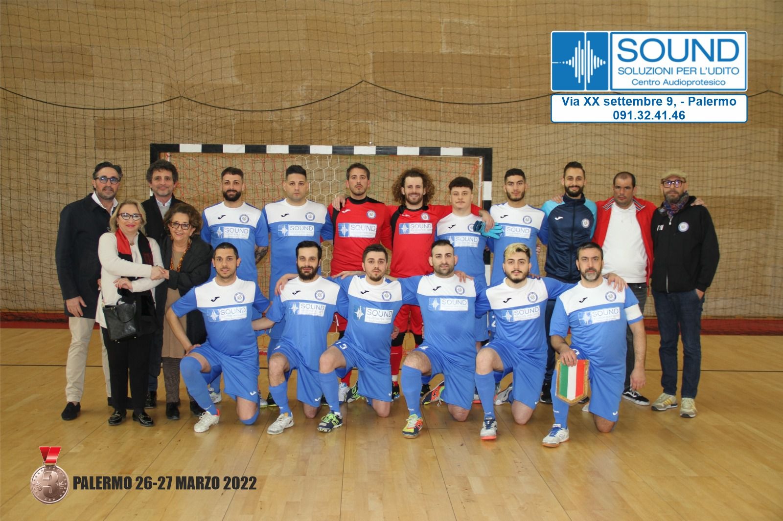 Sicilia, i “Real Sordi” sul podio nazionale di Calcio a 5