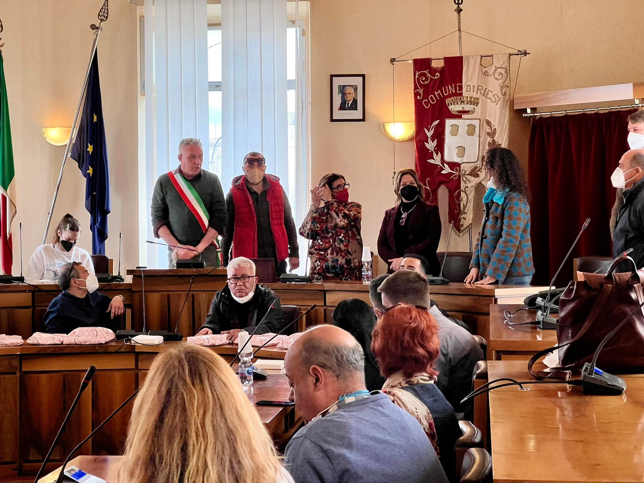 Riesi. Visita istituzionale al Palazzo municipale per il progetto Erasmus che coinvolge sei paesi Europei