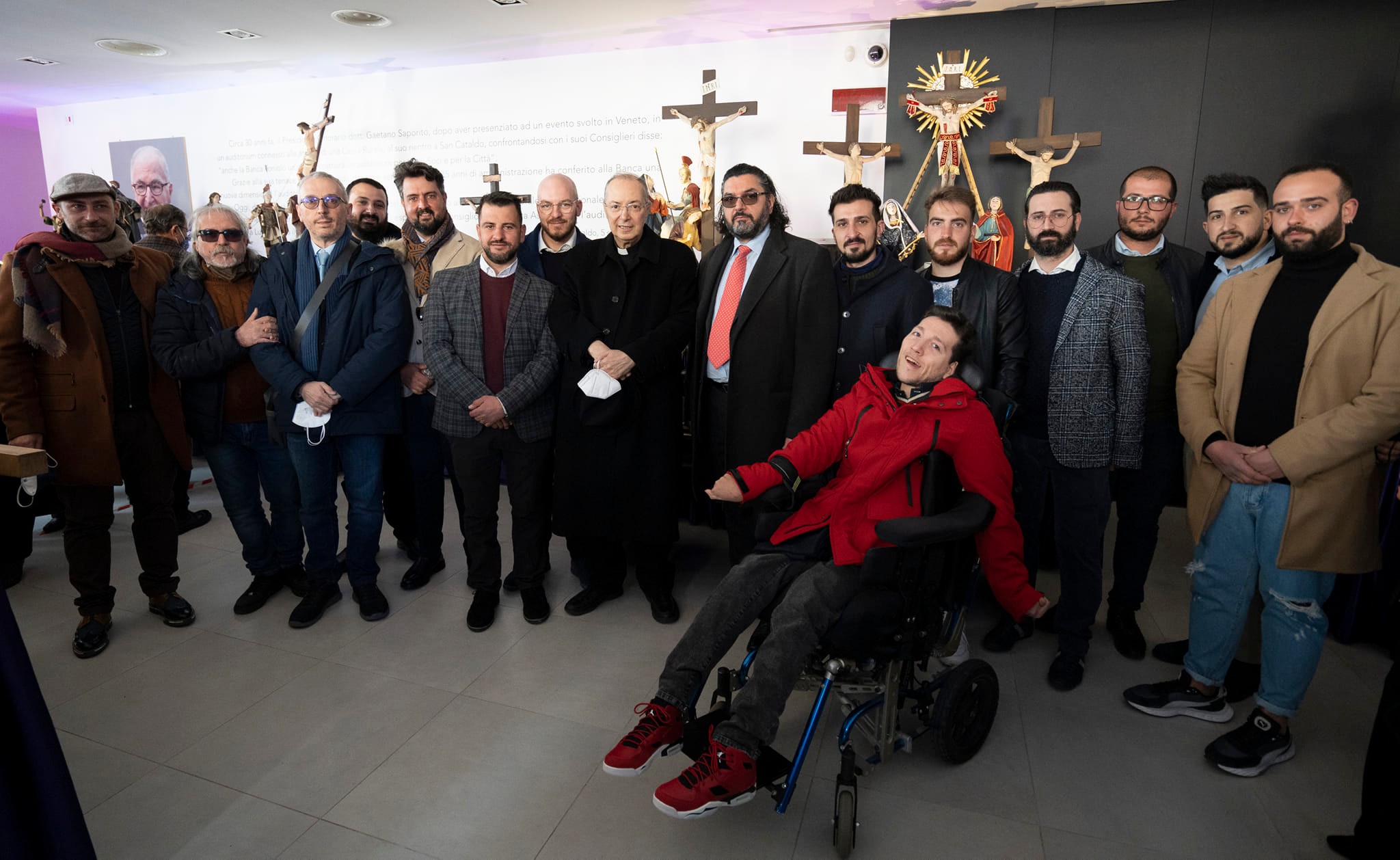 Per la Settimana Santa San Cataldo c’è la Processione dei Piccoli Misteri dell’associazione Santissima Passione Di Cristo