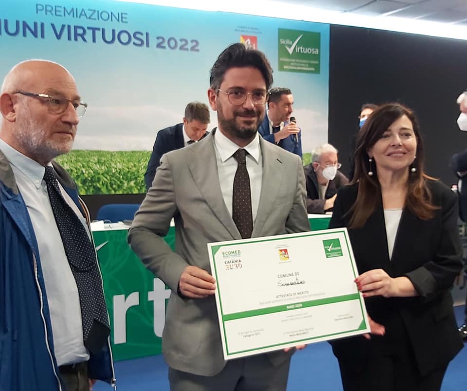 Il Comune di Sommatino premiato dalla Regione Siciliana per aver superato il 65% di percentuale nella Raccolta differenziata