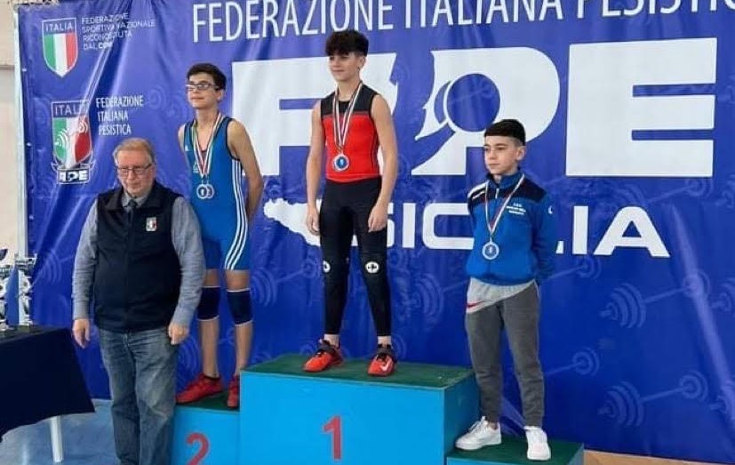Caltanissetta, pesistica: brilla l’under 15 Ettore Pilato, nipote dell’omonimo “Maestro”