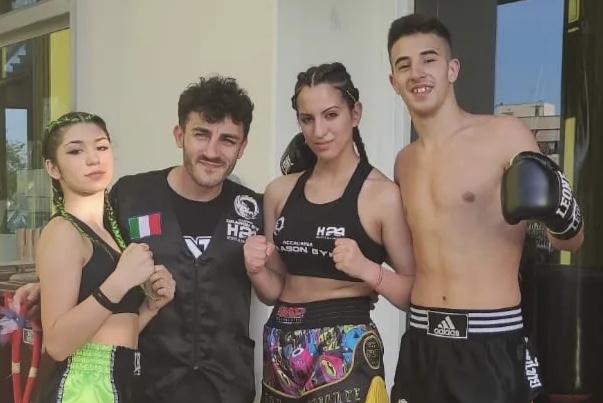 L’Accademia Dragon Gym di Caltanissetta “brilla” in Puglia