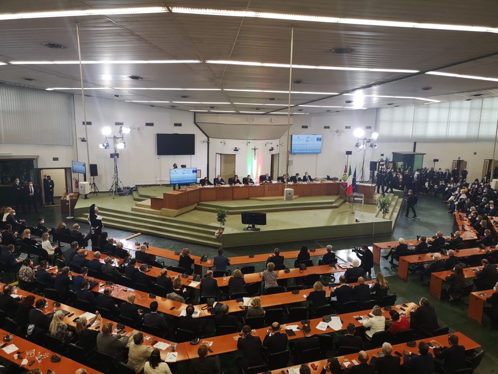 Palermo, in aula Bunker ricordo di Falcone e Borsellino con Mattarella