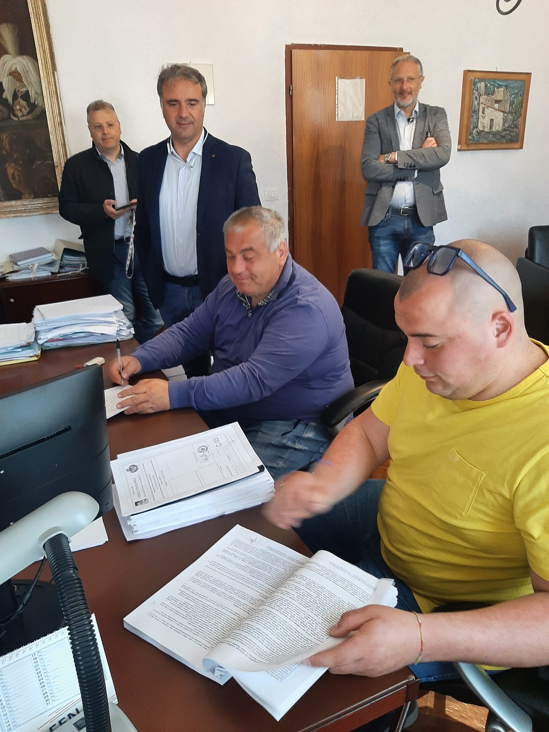 Mussomeli, contratto firmato avvio lavori palazzo municipale