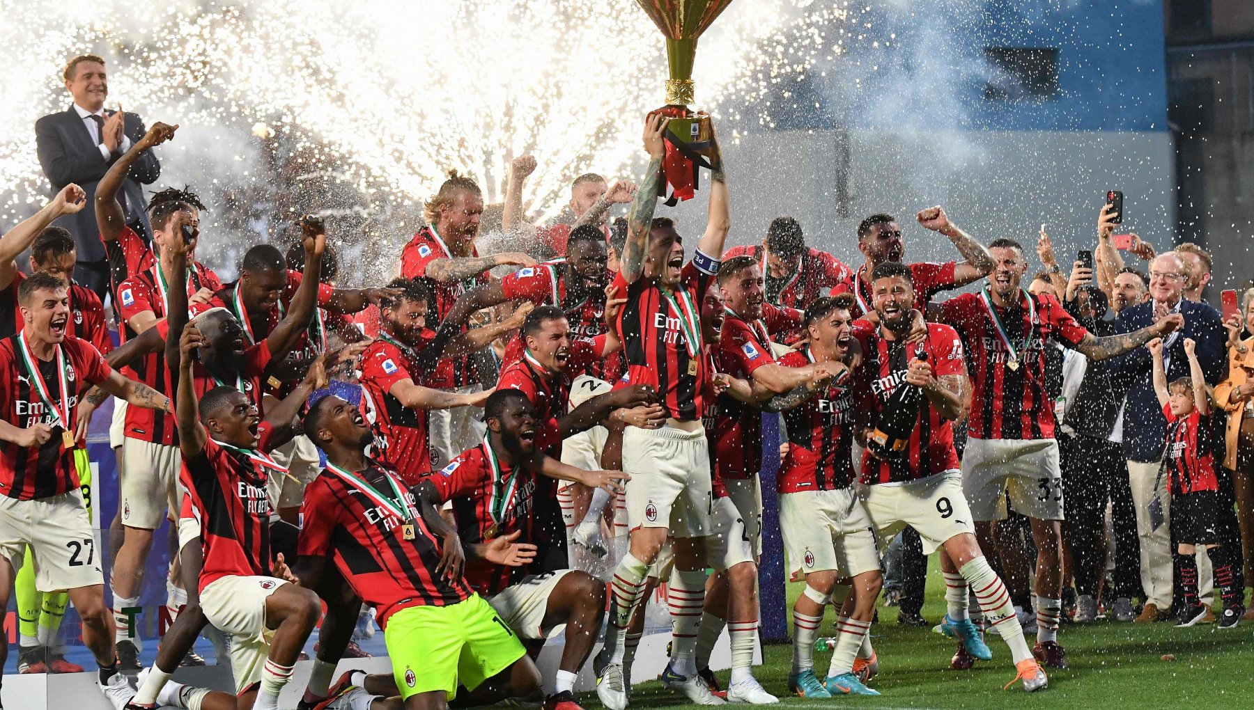 Milan campione d’Italia: 19° scudetto