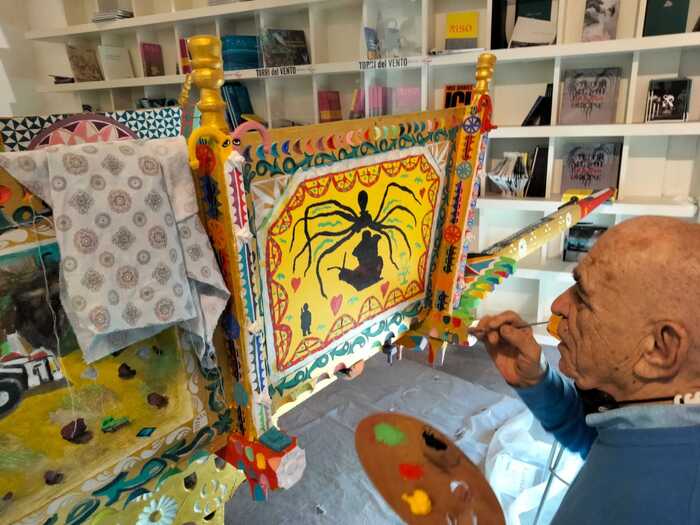 Falcone: un carretto siciliano antimafia per ricordarlo. Sarà esposto allo Spasimo, c’e’ anche disegno del pentito Mutolo