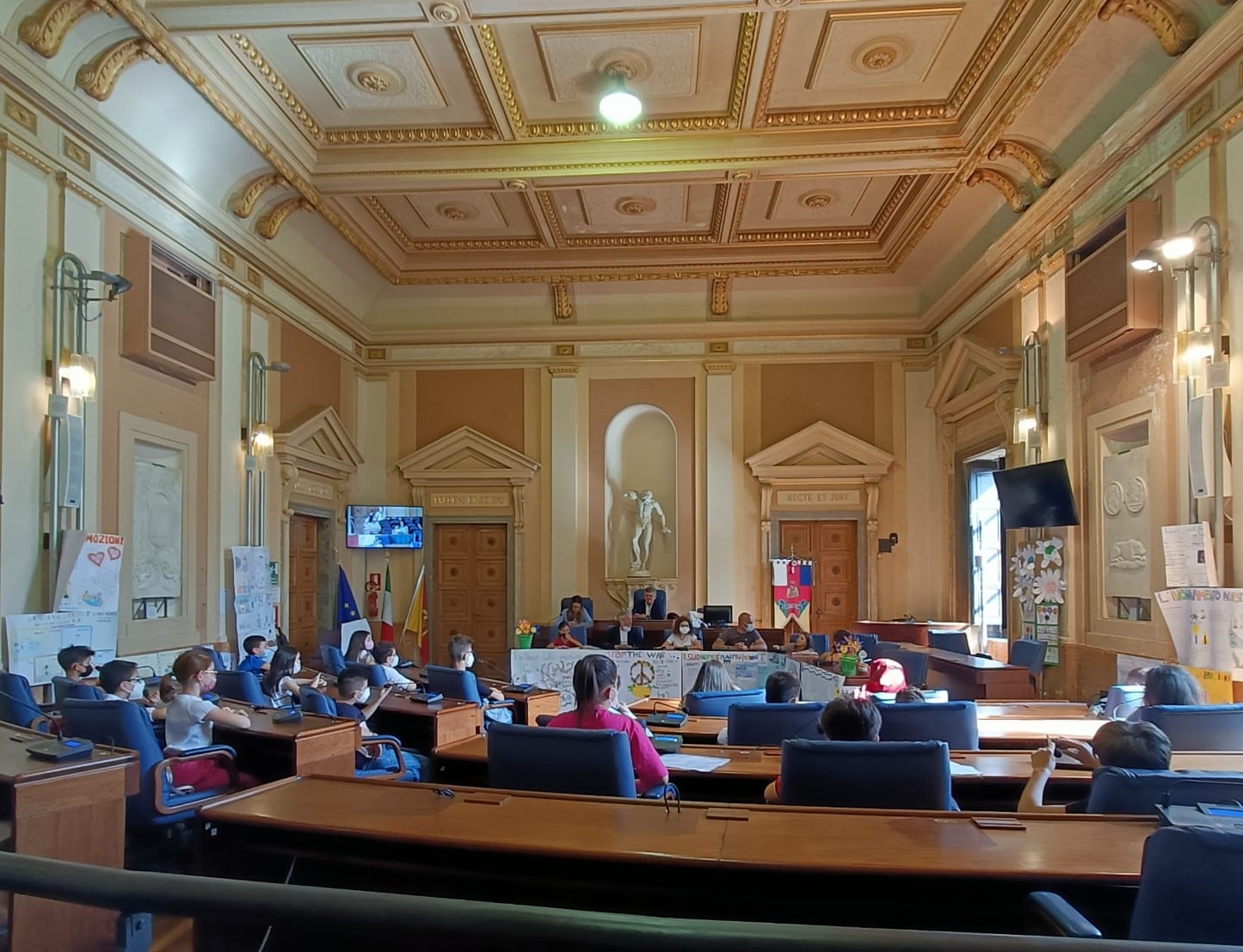 Caltanissetta, Baby Consiglio Comunale: prima seduta per i piccoli rappresentanti dei bambini