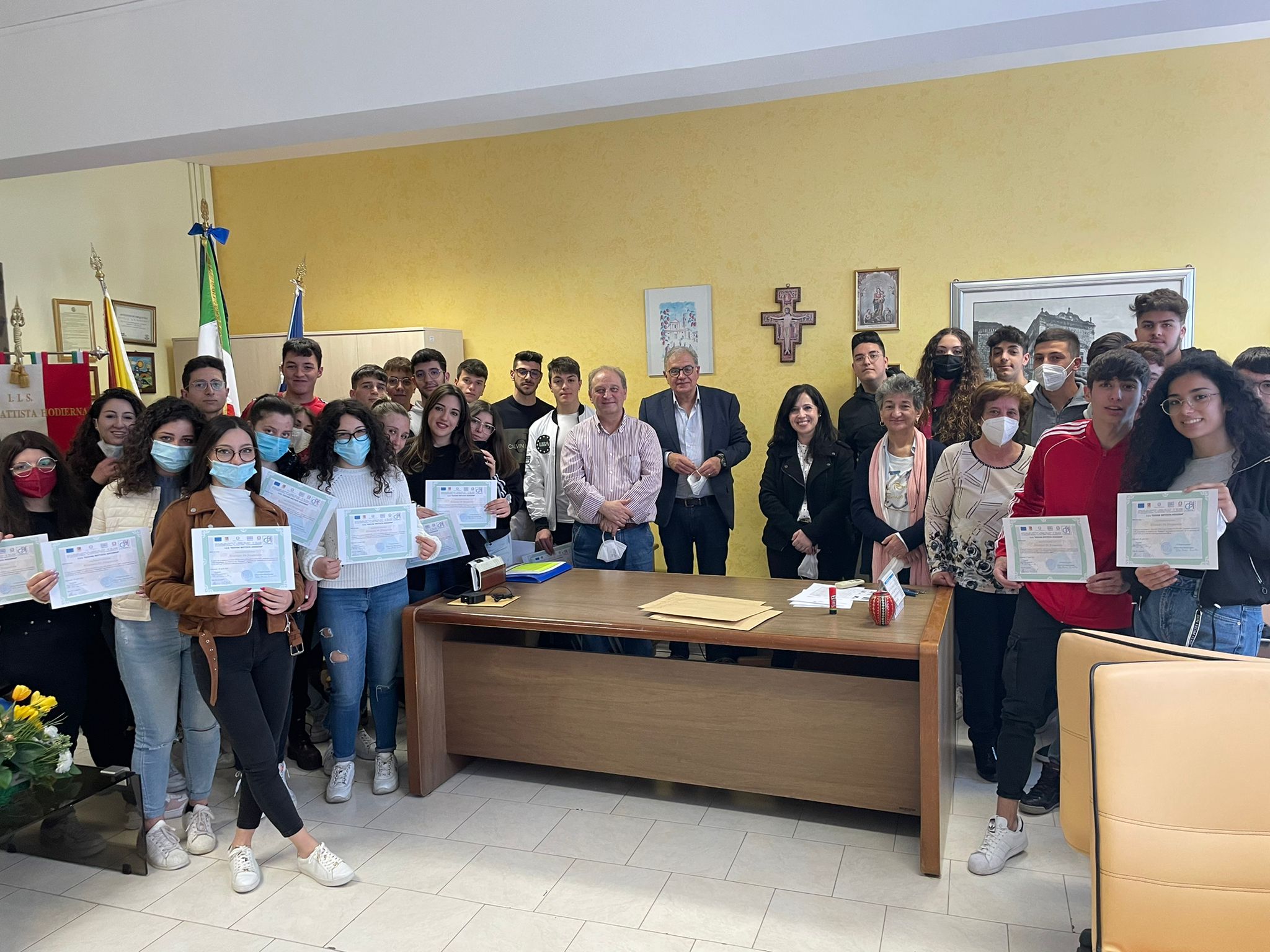 Mussomeli,  “G.B.Hodierna”: Consegna attestati partecipazione Campus