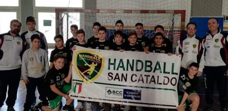 Handball San Cataldo inizia la “Festa della Pallamano” per gli Under 13