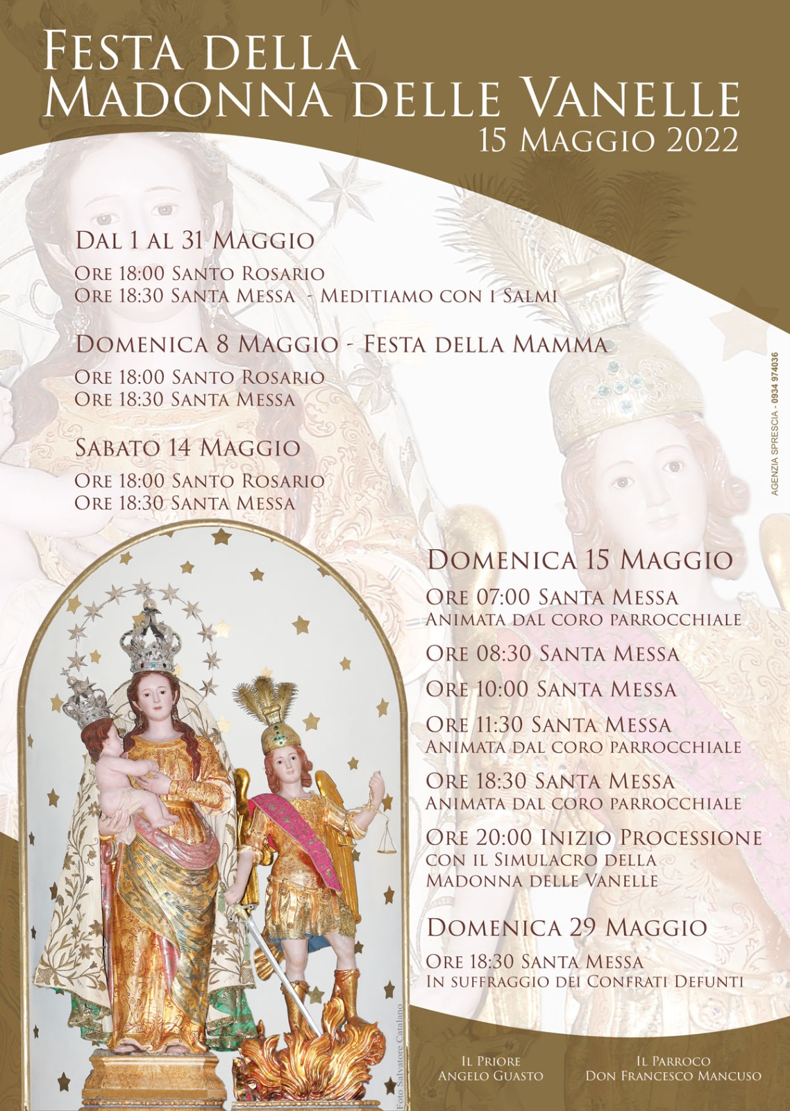 Mussomeli, ritorna la festa della Madonna delle Vanelle. Si spera nella benevolenza del meteo