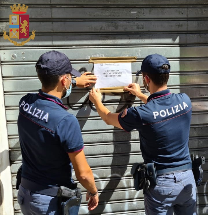 Nel nisseno, bar abituale ritrovo di pregiudicati: il Questore Ricifari sospende la licenza, ex art. 100 tulps, per sette giorni